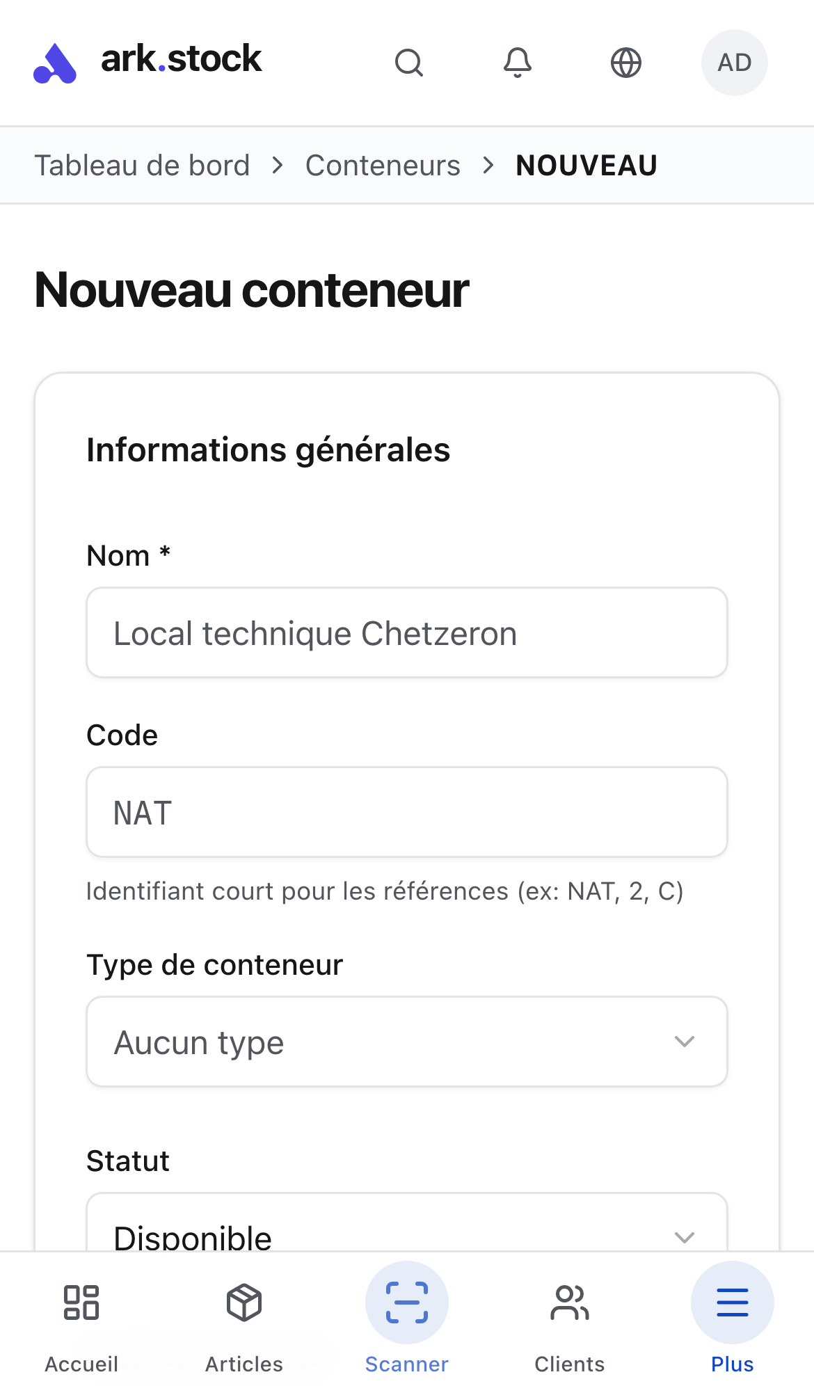 Location map with hierarchy and GPS