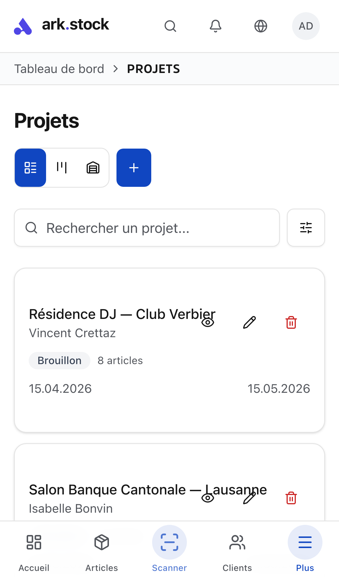 Pipeline-Diagramm der 14 Zustände